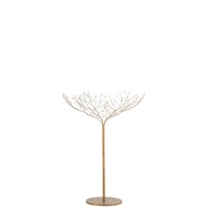 Arbre métal doré h.180cm