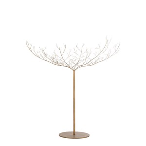 Arbre métal doré h.250cm