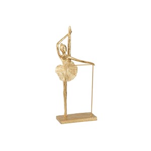 Figurine résine or h.38cm