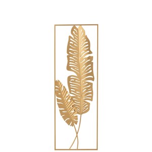 Décoration métal doré h.89.5cm