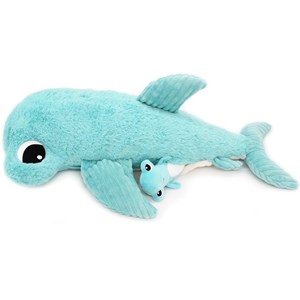 Peluche clou maman et bébé