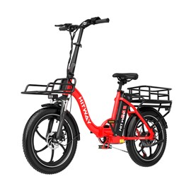 Hitway vélo électrique 20pc avec paniers