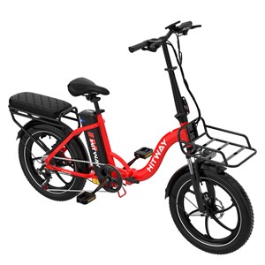 Hitway vélo électrique 20pc avec paniers