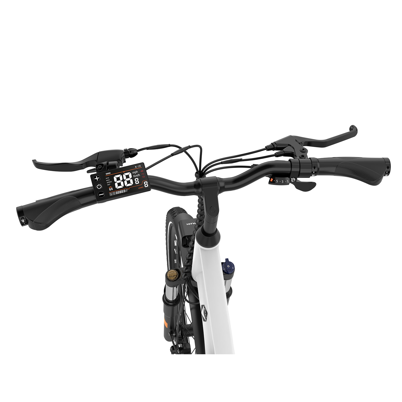 Vélo électrique HITWAY 27,5/28 Pouces – Moteur 250W, Batterie 36V 13Ah, 7 Vitesses, Parfait Pour La Ville Et Les Balades !
