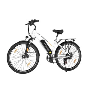 Vélo électrique hitway blanc