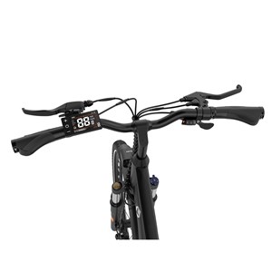 Hitway vélo électrique 28pc noir avec panier