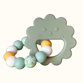 Hochet silicone biscuit