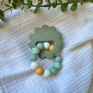 Hochet silicone biscuit