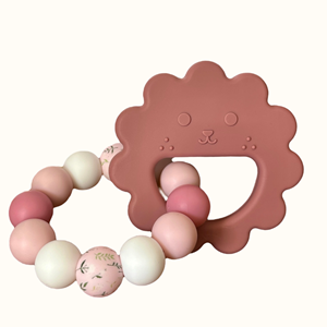 Hochet silicone biscuit