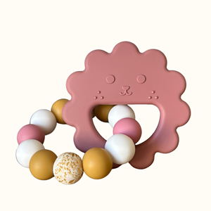 Hochet silicone biscuit