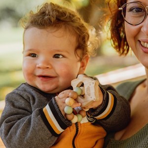 Hochet silicone grizzly