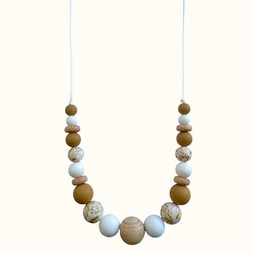 Mawen Materne - Collier d'allaitement - rêve de sable