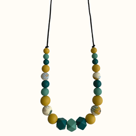 Collier d'allaitement-fleurs des champs