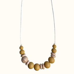 Collier d'allaitement - laurier amande