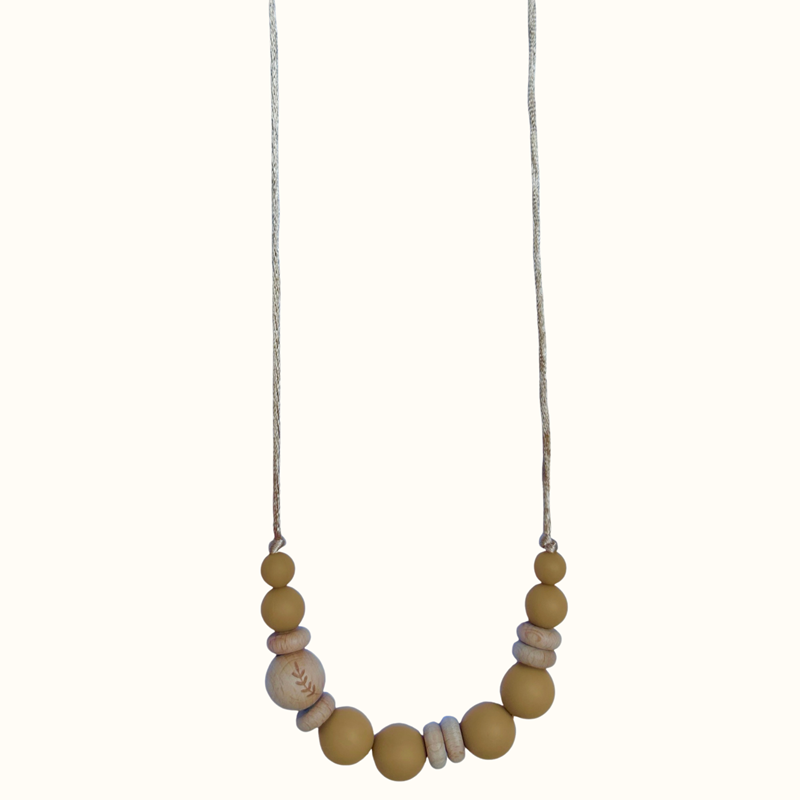 Collier d'allaitement - laurier amande (Mawen Materne) - Couverture