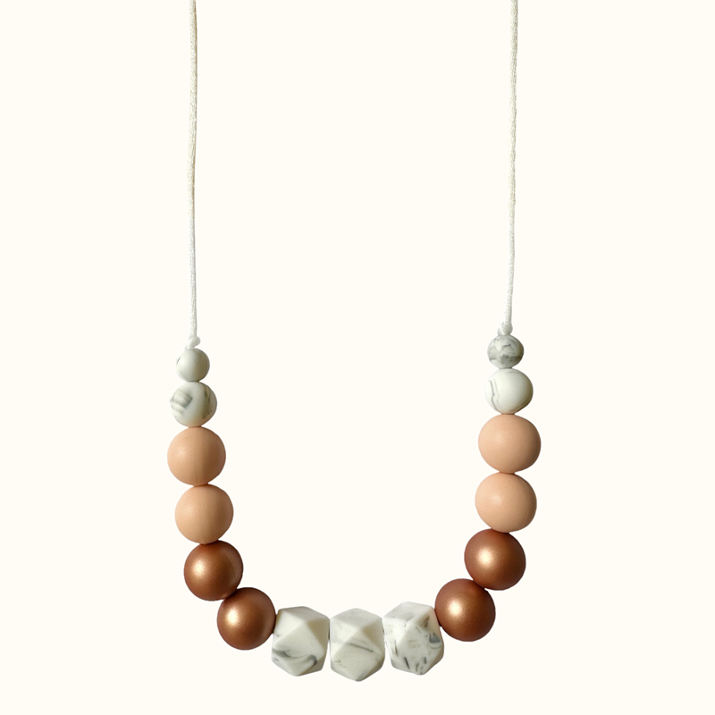 Collier d'allaitement - plum