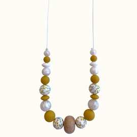 Collier d'allaitement - mimosa