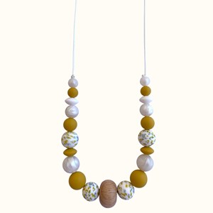 Collier d'allaitement - mimosa