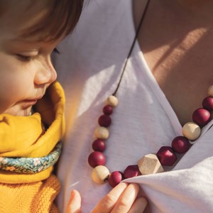 Collier d'allaitement - raisin