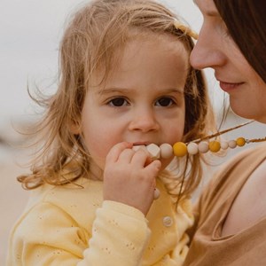 Collier d'allaitement - capucine