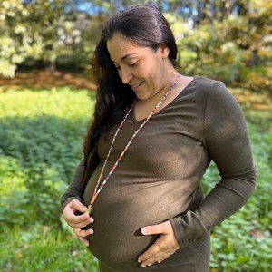 Bola de grossesse rond - automne