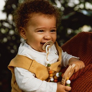 Attache tétine - renard