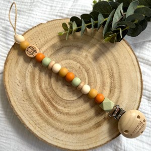 Attache tétine - lion