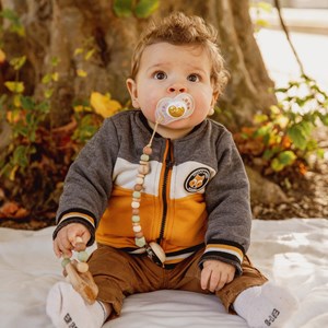 Attache tétine - laurier