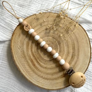 Attache tétine - lapin