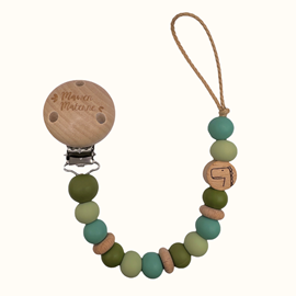 Attache tétine - dinosaure