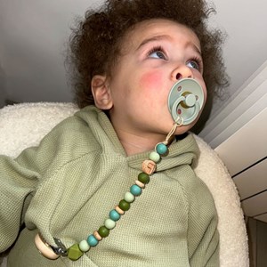 Attache tétine - dinosaure