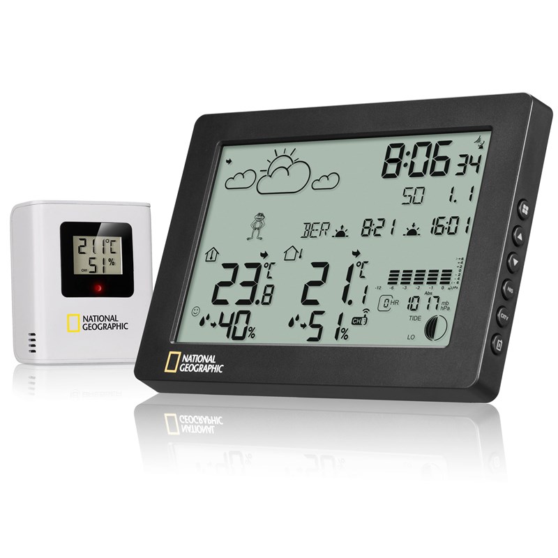 National geographic station météorologique barotemp hz