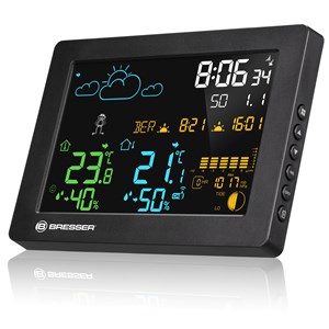 Bresser meteotemp baro hz station météorologique couleur