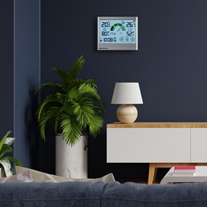 Bresser thermo-hygrometer avec recommandation de ventilation ventair h