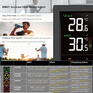 Bresser station météo connectée wifi 8-en-1 meteotemp jw