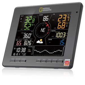 National geographic station météo connectée wifi intelligente tuya avec capteur