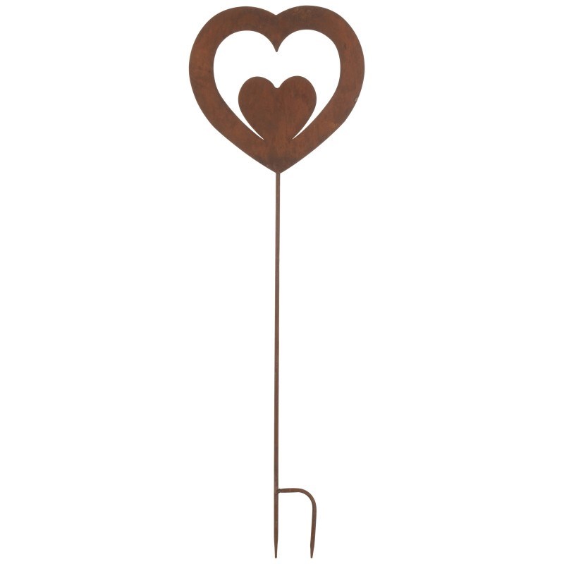 Décoration métal marron h.100cm