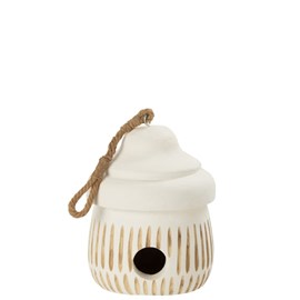 Nichoir bois blanc h.26cm
