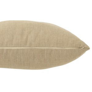 Coussin polypropylene beige h.18cm