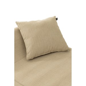 Coussin polypropylene beige h.18cm