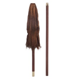 Parasol bois marron h.270cm