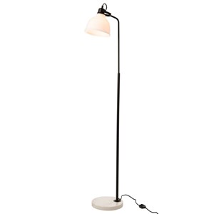 Lampe métal blanc h.156cm