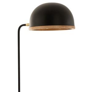 Lampadaire métal noir h.130cm
