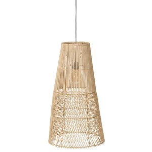 Abat-jour bois marron h.53cm