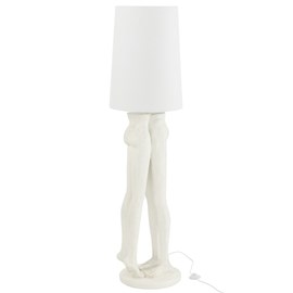 Lampe résine blanc h.155.5cm