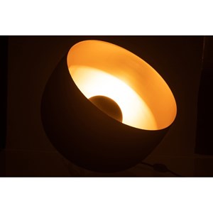 Lampe métal noir h.43cm