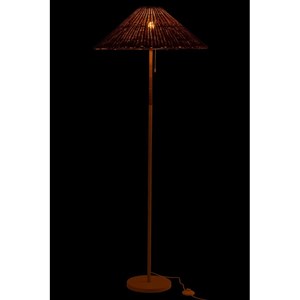 Lampadaire métal beige h.154cm