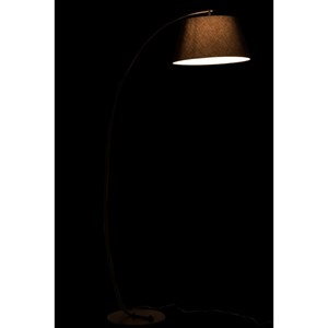 Lampe métal noir h.188cm