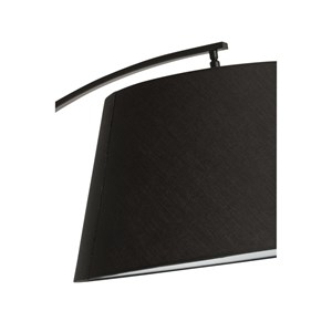 Lampe métal noir h.188cm