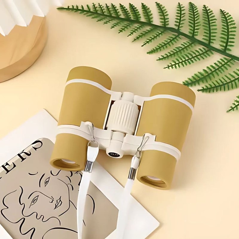 Jumelles enfant jaune